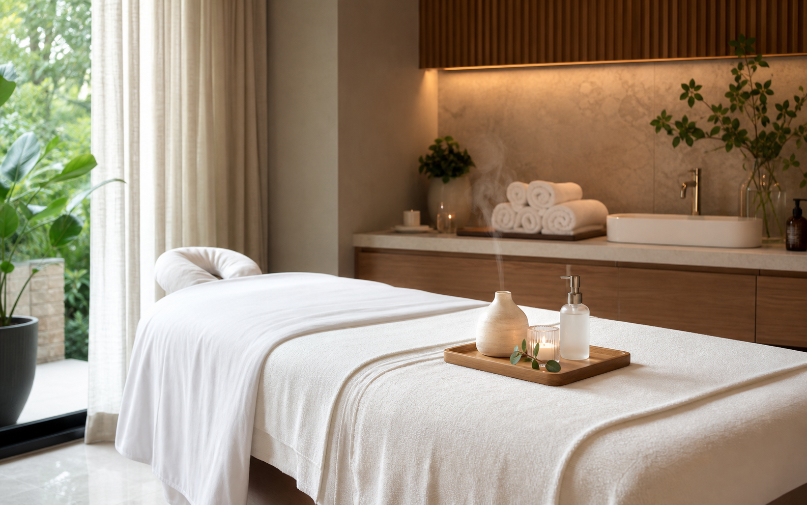 Clean spa treatment room blog in Banjara Hills Hyderabad